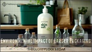 environmental impact of larger packaging