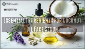 essential ingredients for coconut oil face serum