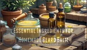 essential ingredients for homemade beard balm