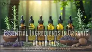 essential ingredients in organic beard oils