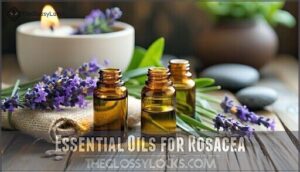 essential oils for rosacea