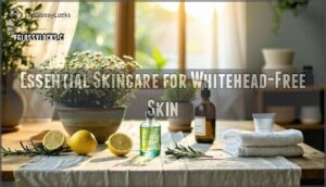 essential skincare for whitehead-free skin