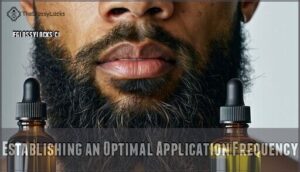 establishing an optimal application frequency