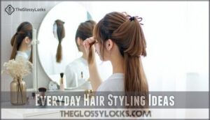 everyday hair styling ideas