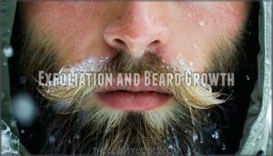 exfoliation and beard growth