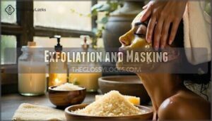 exfoliation and masking