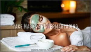 face masks and dermablading