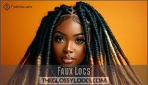 faux locs