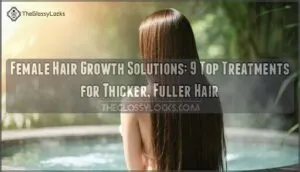 female hair growth solutions
