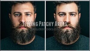 filling patchy areas