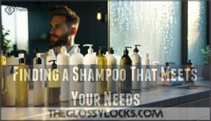 finding a shampoo that meets your needs
