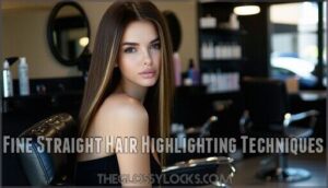 fine straight hair highlighting techniques