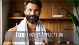 frequency of application