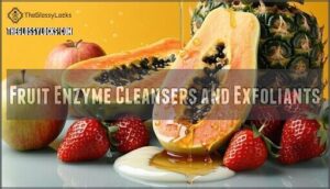 fruit enzyme cleansers and exfoliants