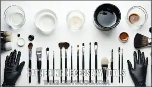 gathering necessary tools