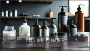 gels and pomades