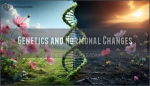 genetics and hormonal changes