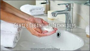 gentle cleansing techniques