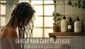 gentle hair care practices
