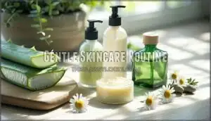 gentle skincare routine