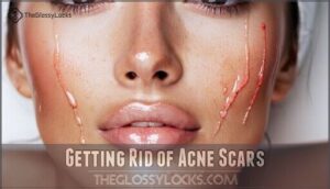 getting rid of acne scars