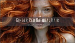 ginger red natural hair