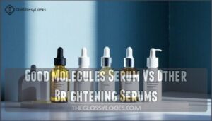 good molecules serum vs other brightening serums