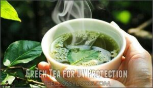 green tea for uv protection
