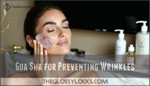 gua sha for preventing wrinkles