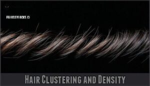 hair clustering and density