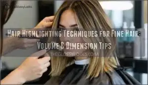 hair highlighting techniques for fine hair