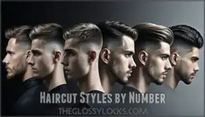 haircut styles by number