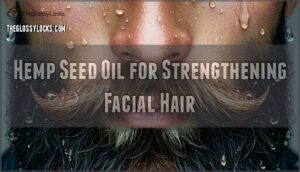 hemp seed oil for strengthening facial hair