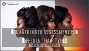 hold strength assessment for different hair types