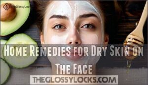 home remedies for dry skin on the face