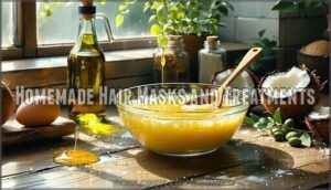 homemade hair masks and treatments