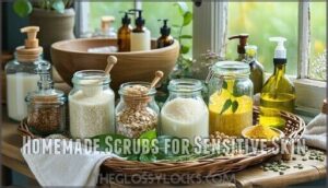 homemade scrubs for sensitive skin