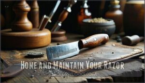 hone and maintain your razor
