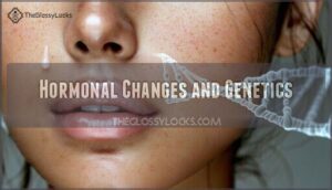 hormonal changes and genetics