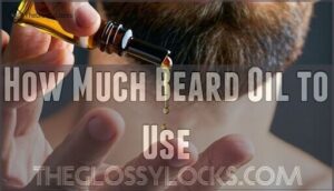 how much beard oil to use