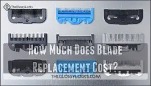 how much does blade replacement cost