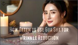 how often to use gua sha for wrinkle reduction