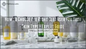 how to choose the right cleanser for your skin type how to choose the right cleanser for your skin type