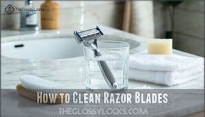 how to clean razor blades