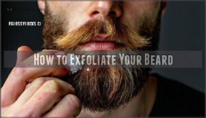 how to exfoliate your beard