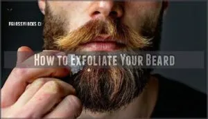 how to exfoliate your beard