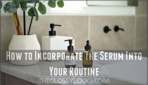 how to incorporate the serum into your routine