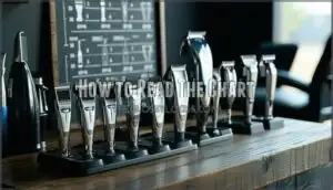 how to read the chart