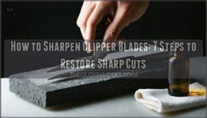 how to sharpen clipper blades