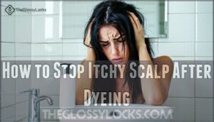 how to stop itchy scalp after dyeing